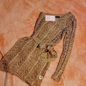 Sorelle rose gold dress